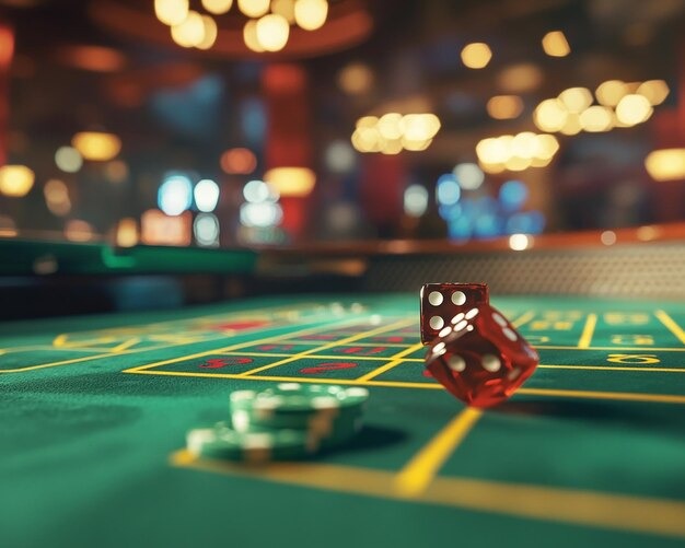 Live roulette room Roulette wheel in a live dealer environment